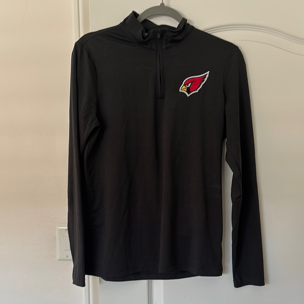 Arizona Cardinals Quarter-Zip Lightweight Pullover Top